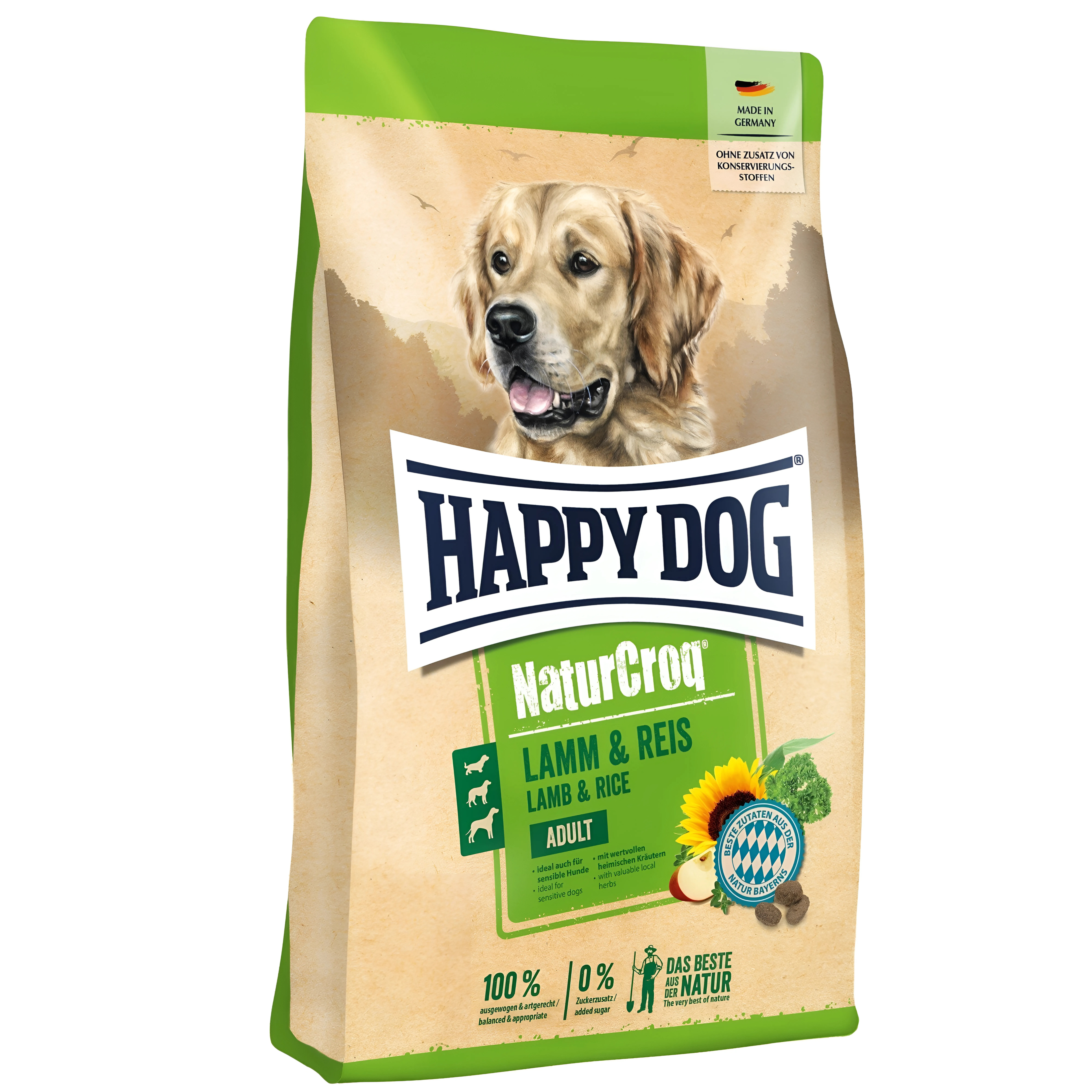 HAPPY DOG NaturCroq Lamb & Rice Dry Food