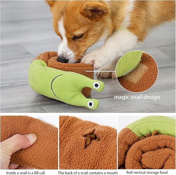 Snail Plush Puzzle Toy